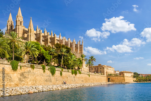 Cathedral of Palma de Mallorca  Balearic Islands  Spain
