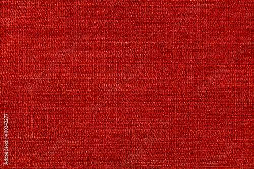 Red rough fabric background