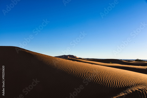 Sunset over Merzouga, Sahara Desert Morocco