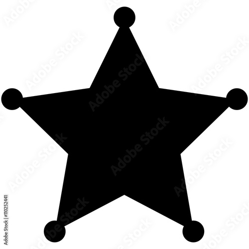 Sheriff star icon