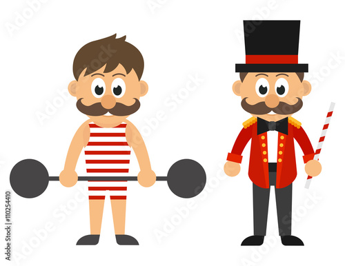circus man set