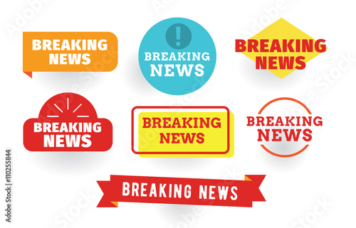 Breaking news. Labels set.
