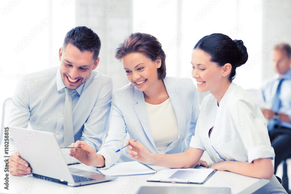 business team having discussion in office business team having discussion in office