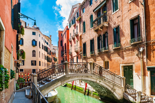 Canal in Venice, Italy © smallredgirl