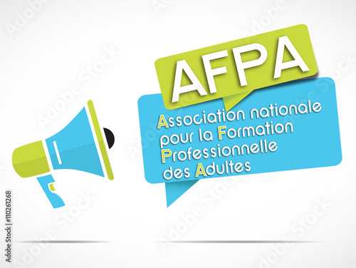 mégaphone : AFPA