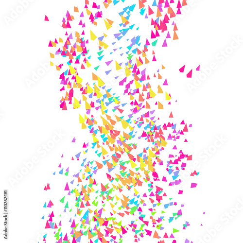 Abstract Dynamic Background. Array with Dynamic Emitted Particles. Science and Connection Concept. Vector Illustration.
