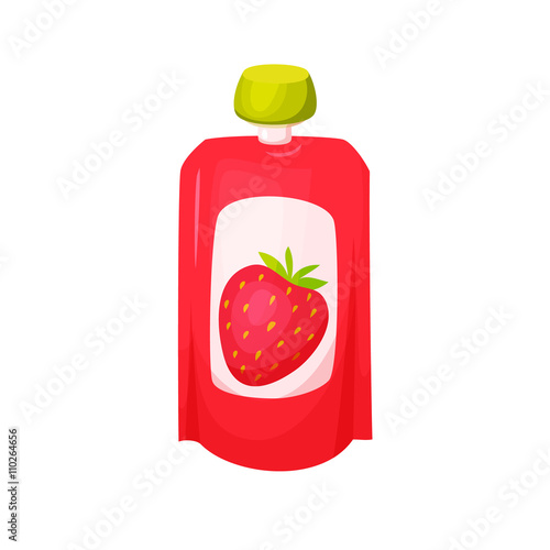 Strawberry juice package