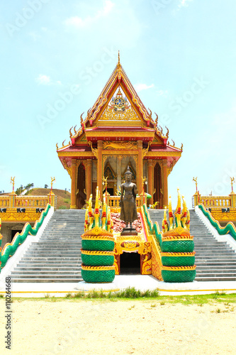Wat Baan Ngao Temple, Ranong, Thailand.