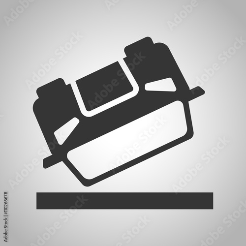 car overturned icon