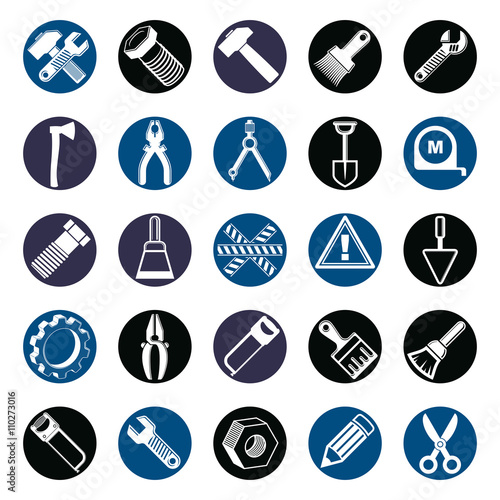 Stylized vector industrial ...