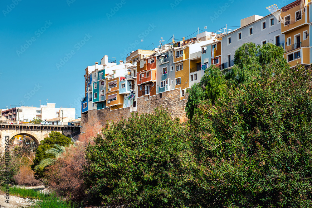 Obraz premium Villajoyosa town. Costa Blanca, Spain