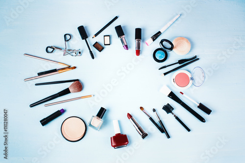 Various Make up and Beauty Products.