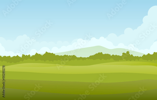 Green landscape