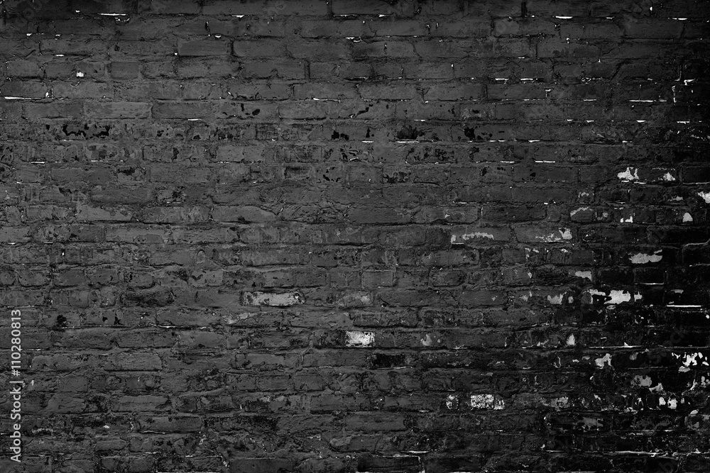 Obraz premium Brick texture with scratches and cracks