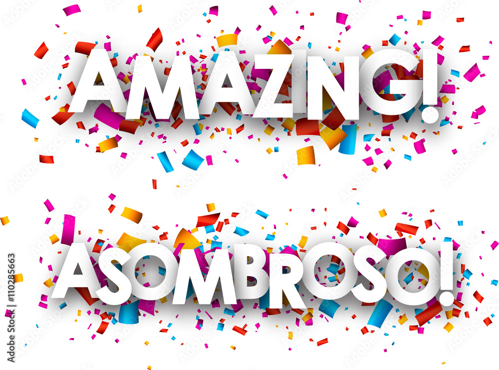Fototapeta premium Amazing paper banners.