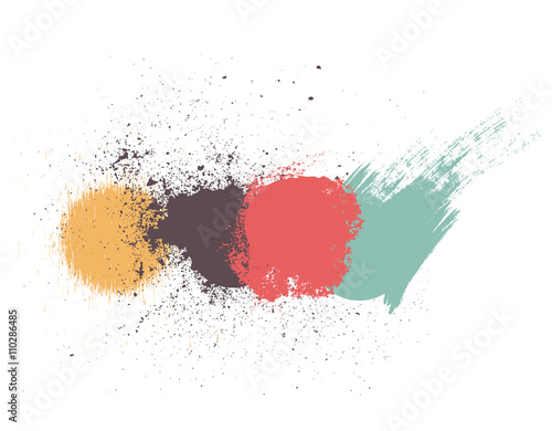 Macchie e spruzzi di colore 