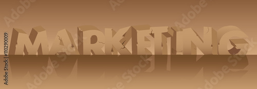 Marketing made of stones.