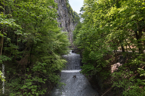 taminschlucht valley swiss photo