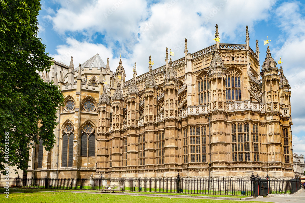 Fototapeta premium Westminster Abbey. London, England