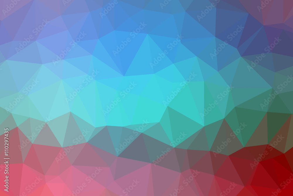 Fototapeta premium colorful abstract background of triangles low poly