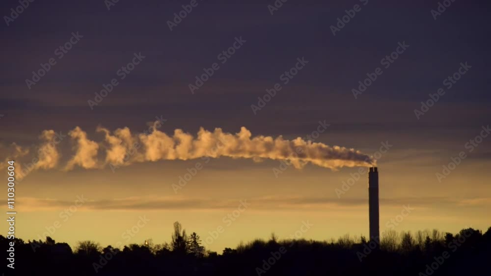 Smoke from industry moving fast Smoke from industry moving fast