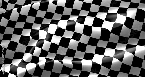 Fotografia checkered flag, end race background
