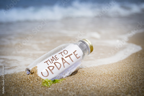 Update concept of message in a bottle