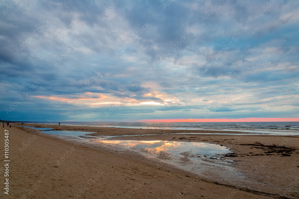 Amazing Beach Sunset