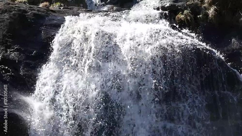 Wallpaper Mural Ars waterfall in the Pyrenees in France, slow motion Torontodigital.ca