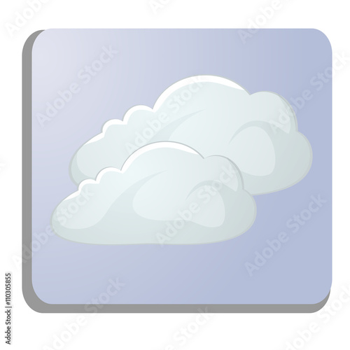 meteorology icon isolated on white