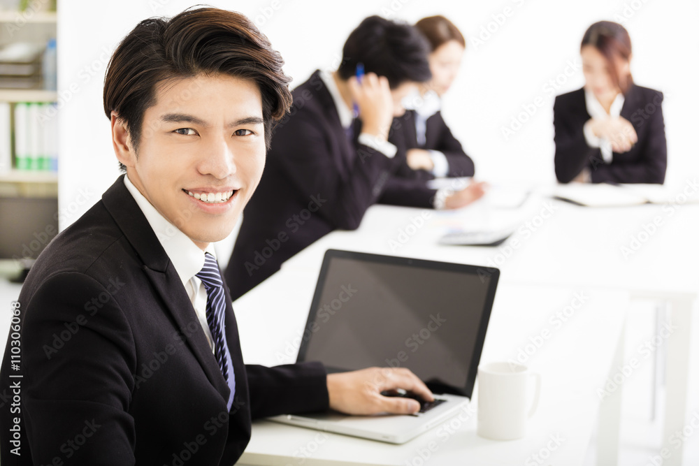 businessman with business people having meeting together businessman with business people having meeting together