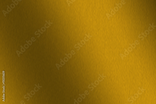 Metal background or texture of brushed gold plate