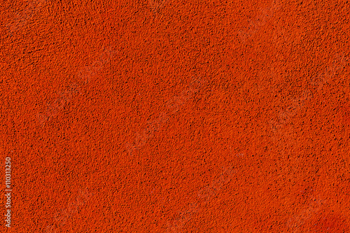 Orange plastered wall
