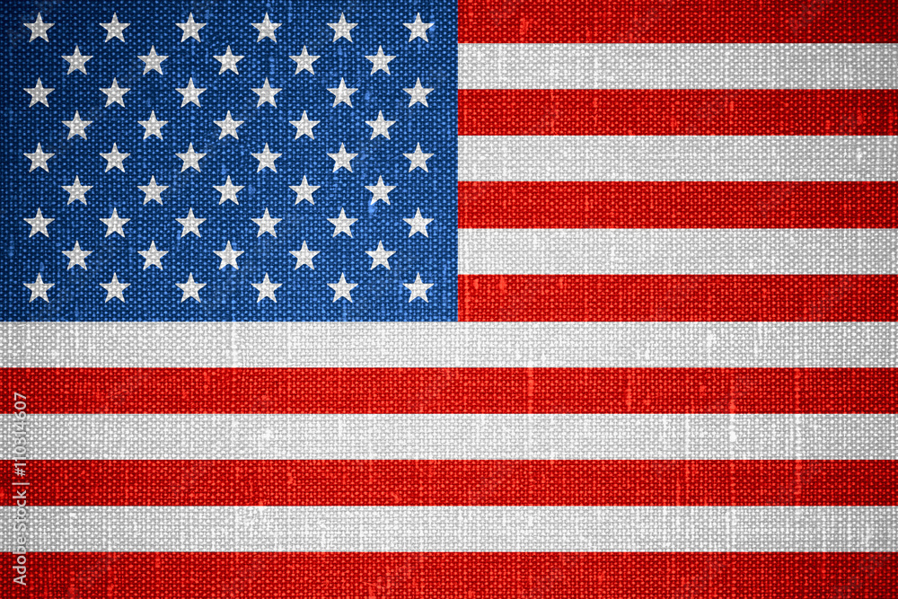 Naklejka premium flag of United States