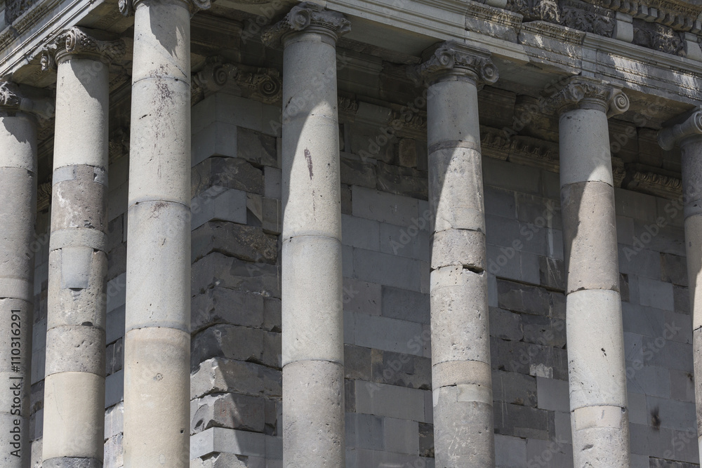 Ancient Garni pagan Temple, the hellenistic temple in Armenia Ancient Garni pagan Temple, the hellenistic temple in Armenia