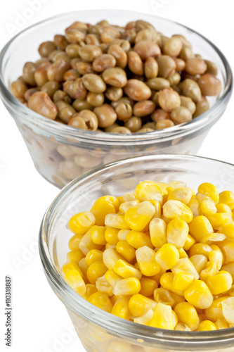 image of cooked peanut and corns.