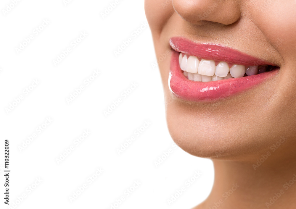 Obraz premium perfect white smile