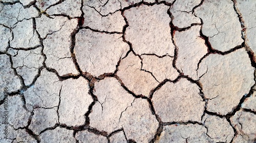 Dry and Cracked ground