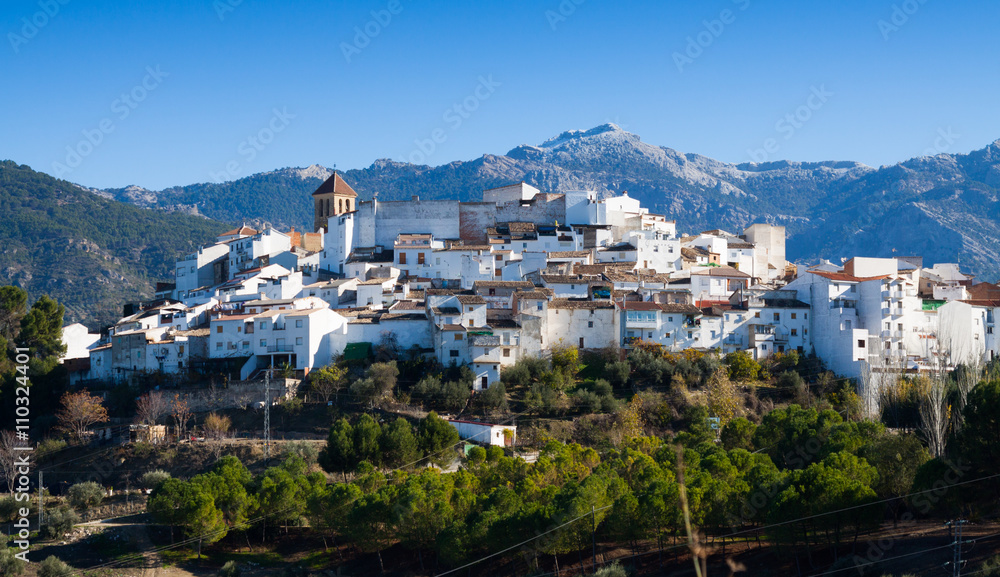 View of Quesada town.  Andalusia