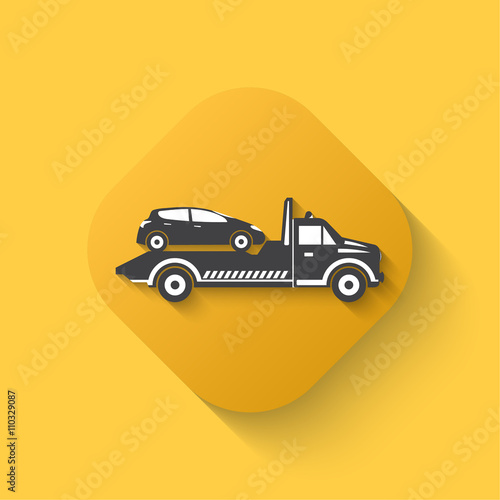 Wrecker sign