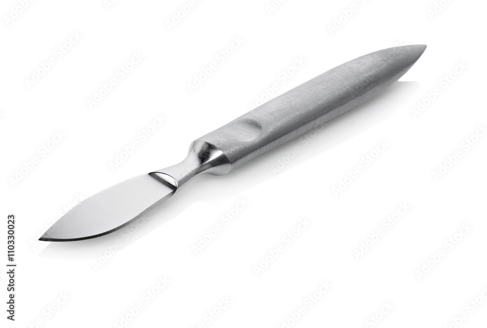Medical scalpel close-up Medical scalpel close-up