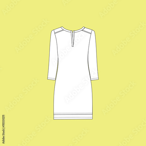 nightie. woman's house dress. nightdress.