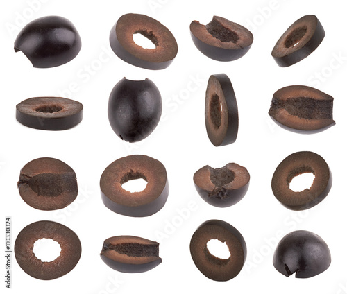 Canvastavla black olives