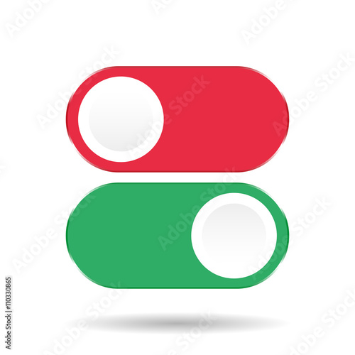 On Off Switch. Toggle switch