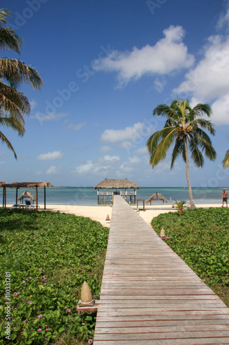Steg am Strand, Melia Buenavista, Cayo Santa Maria, Kuba