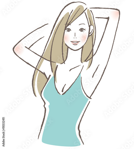 女性　脱毛