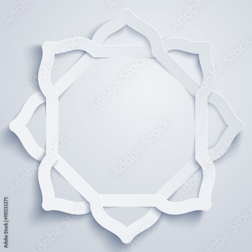 Islamic geometric pattern background