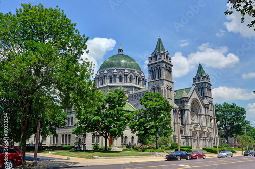 Fotobehang Cathedral Basilica of St. Louis.