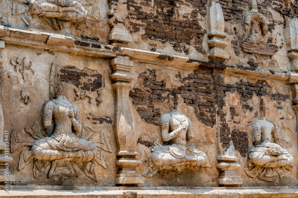 Ancient Thai stucco Ancient Thai stucco