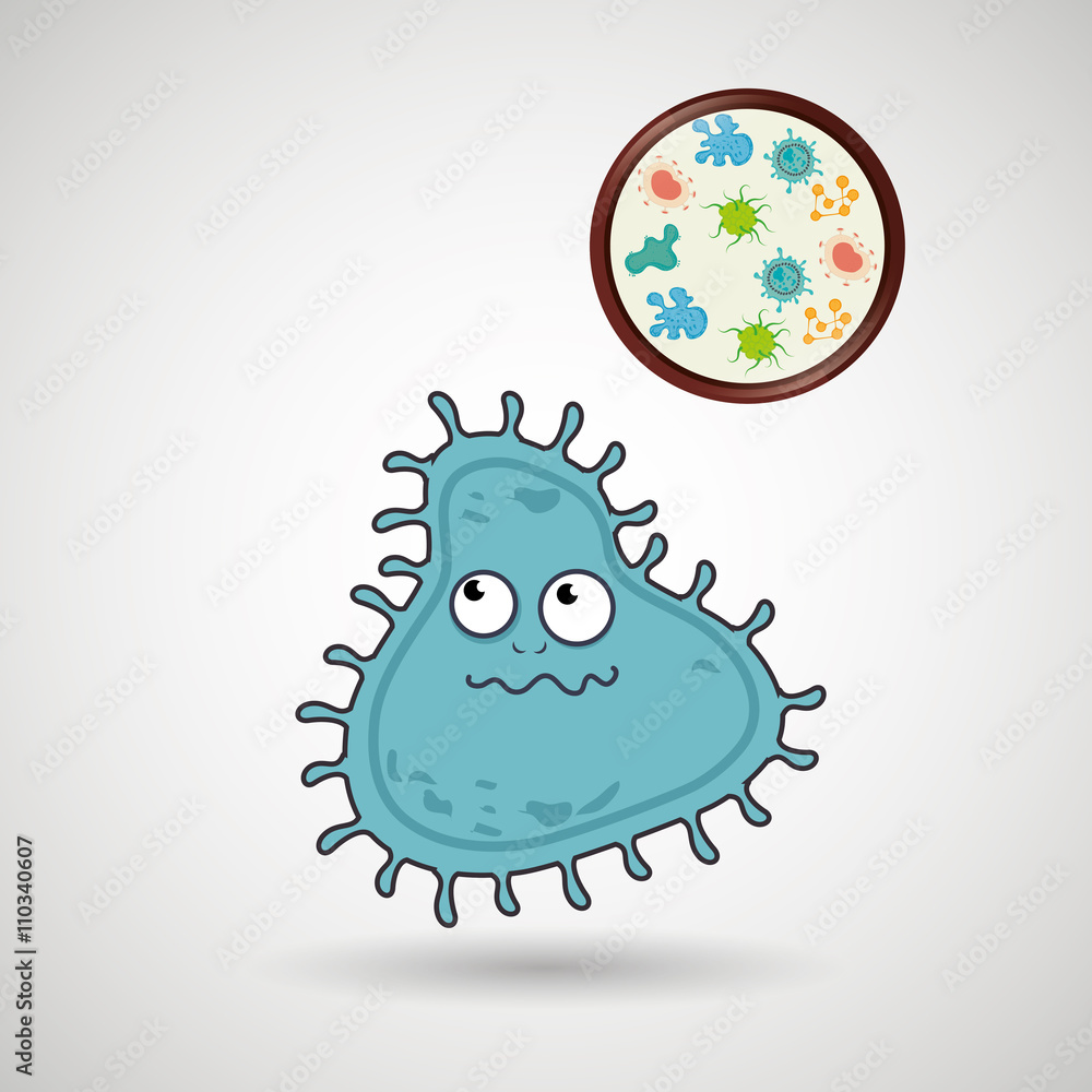 Fototapeta premium bacteriology concept design 
